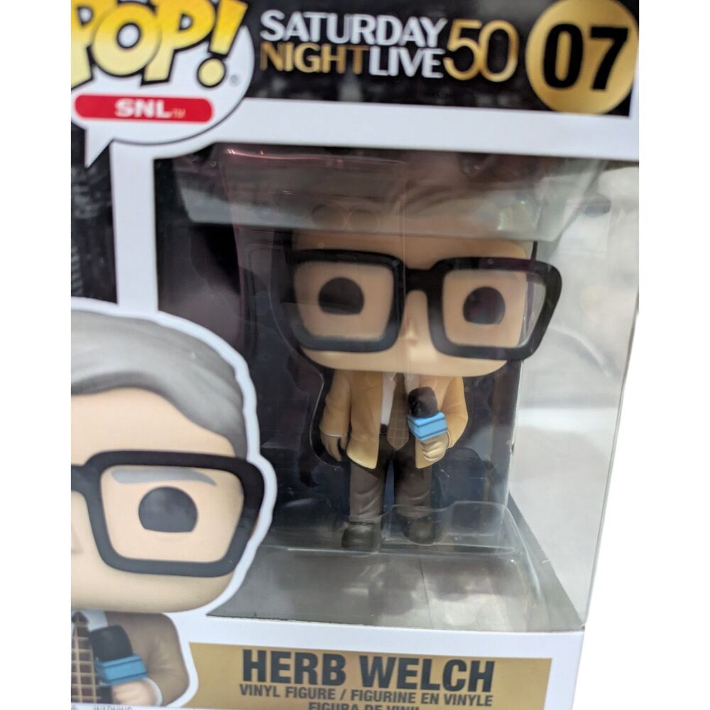 Funko Pop SNL Herb Welch #07 Saturday Night Live 50th Anniversary Vinyl Figure